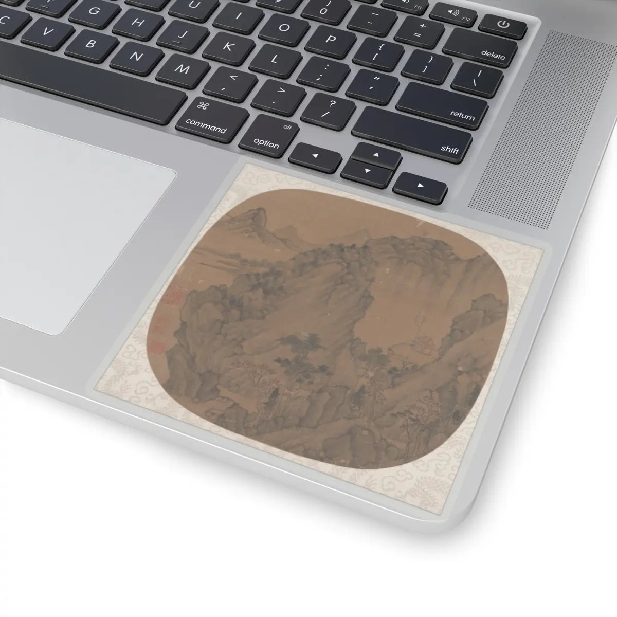 Unidentified artist - Autumnal Hills - unknown - STICKER Vinyl Kiss-Cut Decal