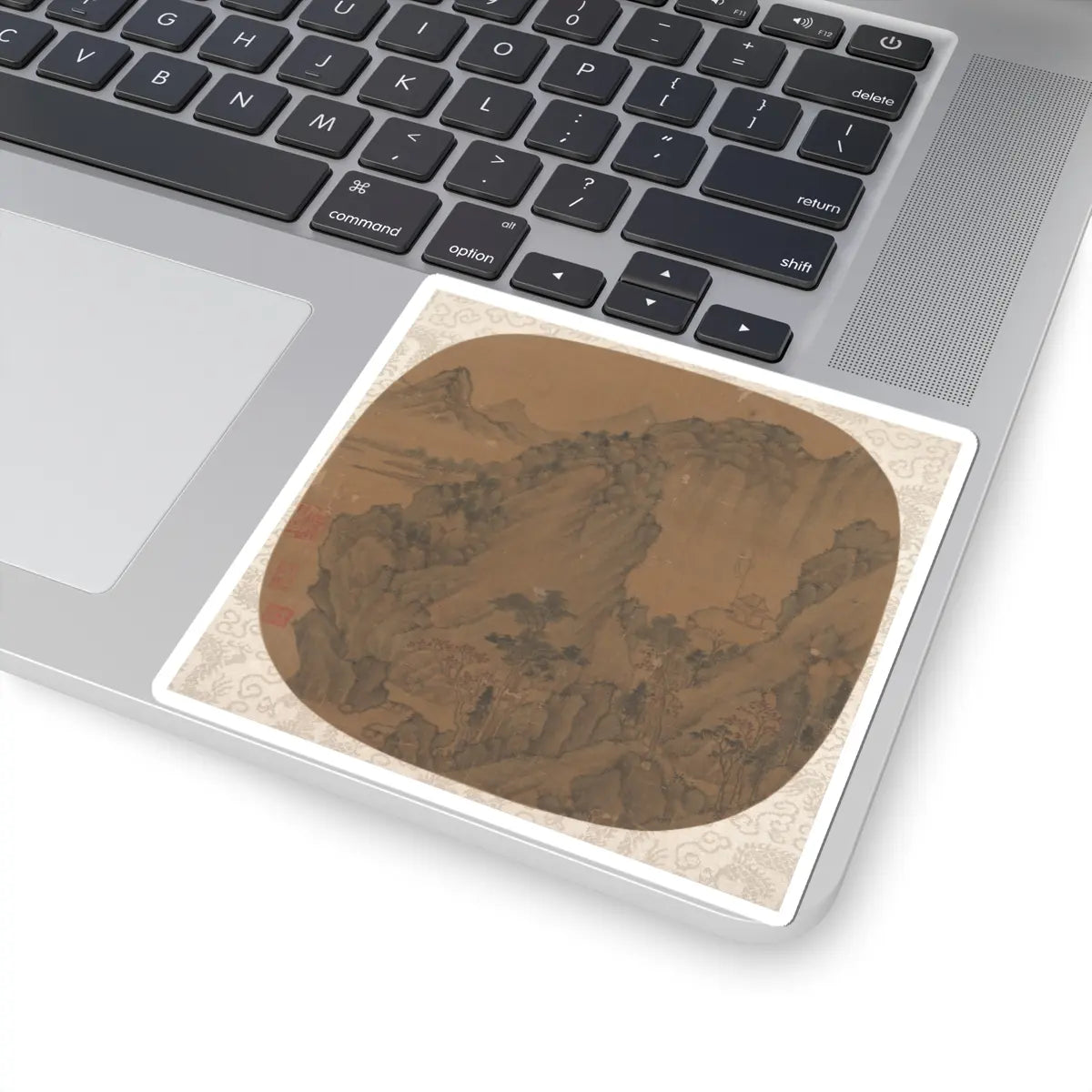 Unidentified artist - Autumnal Hills - unknown - STICKER Vinyl Kiss-Cut Decal