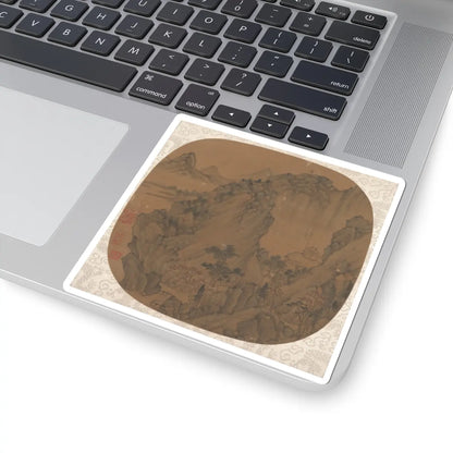 Unidentified artist - Autumnal Hills - unknown - STICKER Vinyl Kiss-Cut Decal