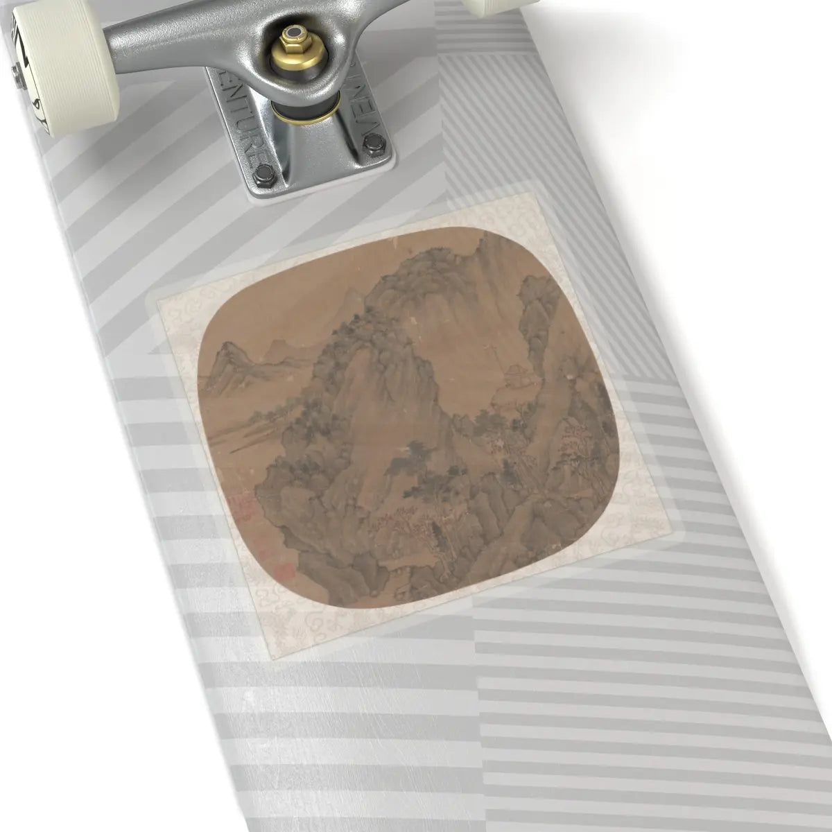 Unidentified artist - Autumnal Hills - unknown - STICKER Vinyl Kiss-Cut Decal