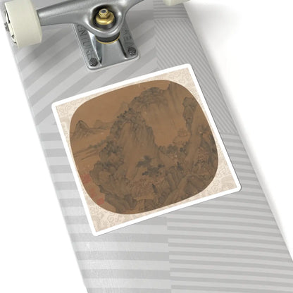 Unidentified artist - Autumnal Hills - unknown - STICKER Vinyl Kiss-Cut Decal