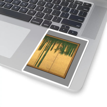 Unidentified artist - Bamboo Grove - second half 17th century v2 - STICKER Vinyl Kiss-Cut Decal
