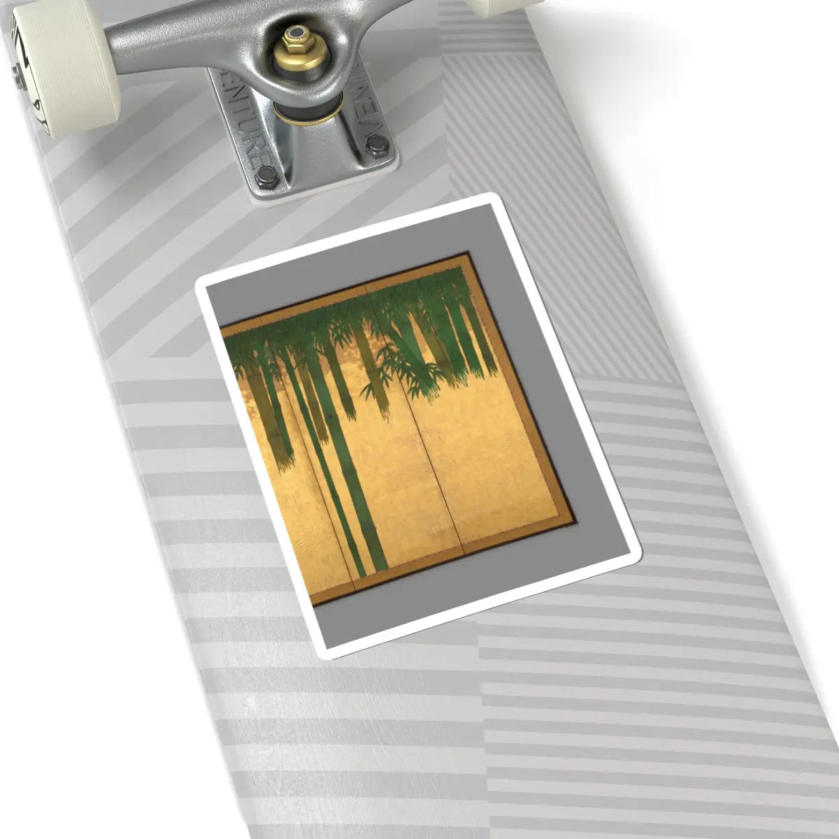 Unidentified artist - Bamboo Grove - second half 17th century v2 - STICKER Vinyl Kiss-Cut Decal