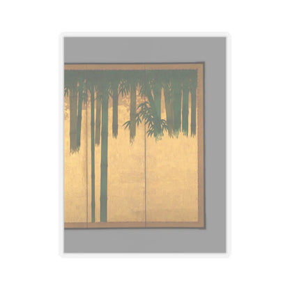 Unidentified artist - Bamboo Grove - second half 17th century v2 - STICKER Vinyl Kiss-Cut Decal