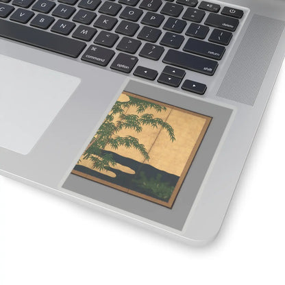 Unidentified artist - Bamboo Grove - second half 17th century v6 - STICKER Vinyl Kiss-Cut Decal