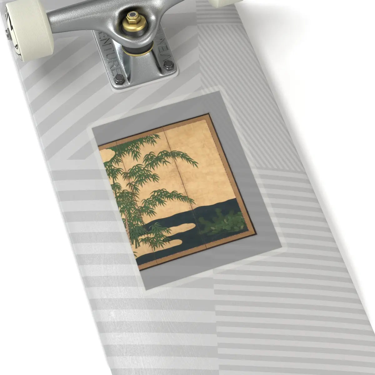 Unidentified artist - Bamboo Grove - second half 17th century v6 - STICKER Vinyl Kiss-Cut Decal