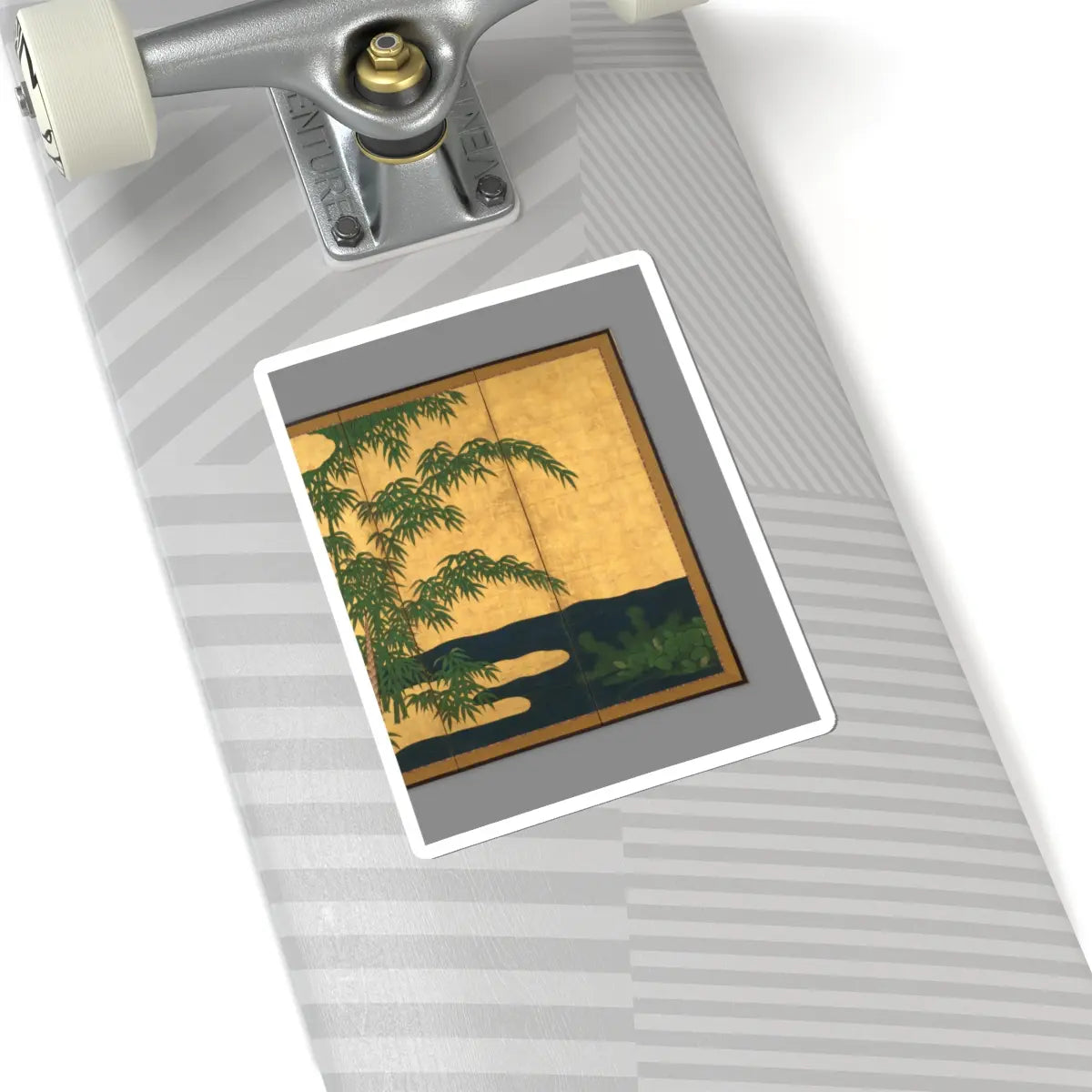 Unidentified artist - Bamboo Grove - second half 17th century v6 - STICKER Vinyl Kiss-Cut Decal