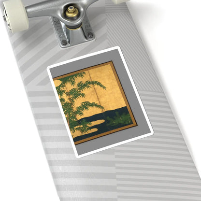 Unidentified artist - Bamboo Grove - second half 17th century v6 - STICKER Vinyl Kiss-Cut Decal
