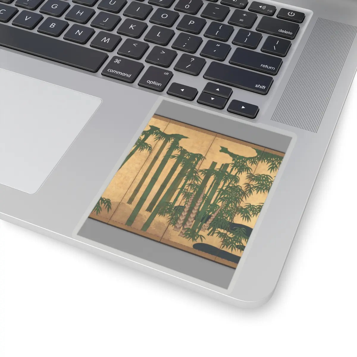 Unidentified artist - Bamboo Grove - second half 17th century v7 - STICKER Vinyl Kiss-Cut Decal