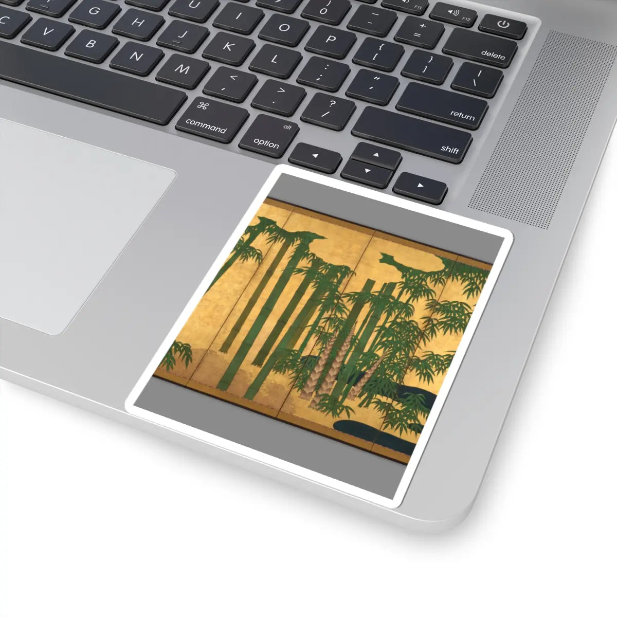 Unidentified artist - Bamboo Grove - second half 17th century v7 - STICKER Vinyl Kiss-Cut Decal