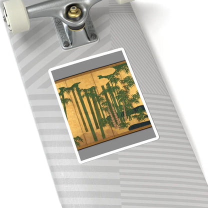 Unidentified artist - Bamboo Grove - second half 17th century v7 - STICKER Vinyl Kiss-Cut Decal