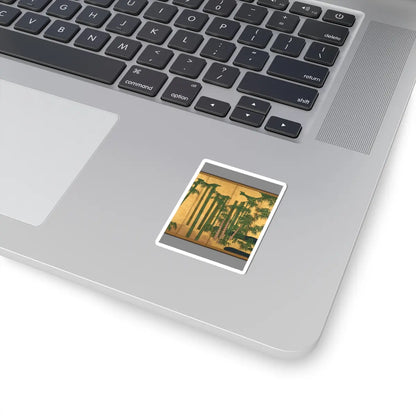 Unidentified artist - Bamboo Grove - second half 17th century v7 - STICKER Vinyl Kiss-Cut Decal