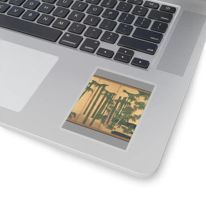 Unidentified artist - Bamboo Grove - second half 17th century v7 - STICKER Vinyl Kiss-Cut Decal