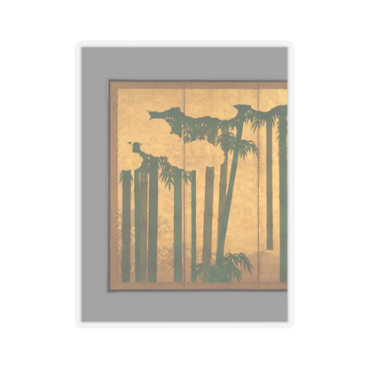 Unidentified artist - Bamboo Grove - second half 17th century v8 - STICKER Vinyl Kiss-Cut Decal