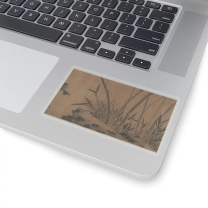 Unidentified artist - Bamboos - unknown v16 - STICKER Vinyl Kiss-Cut Decal