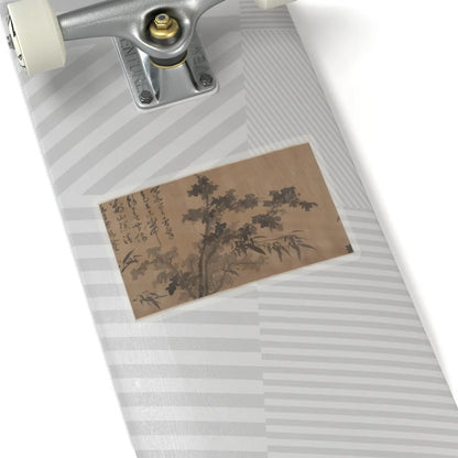 Unidentified artist - Bamboos - unknown v17 - STICKER Vinyl Kiss-Cut Decal