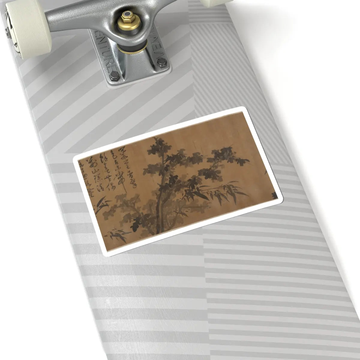 Unidentified artist - Bamboos - unknown v17 - STICKER Vinyl Kiss-Cut Decal