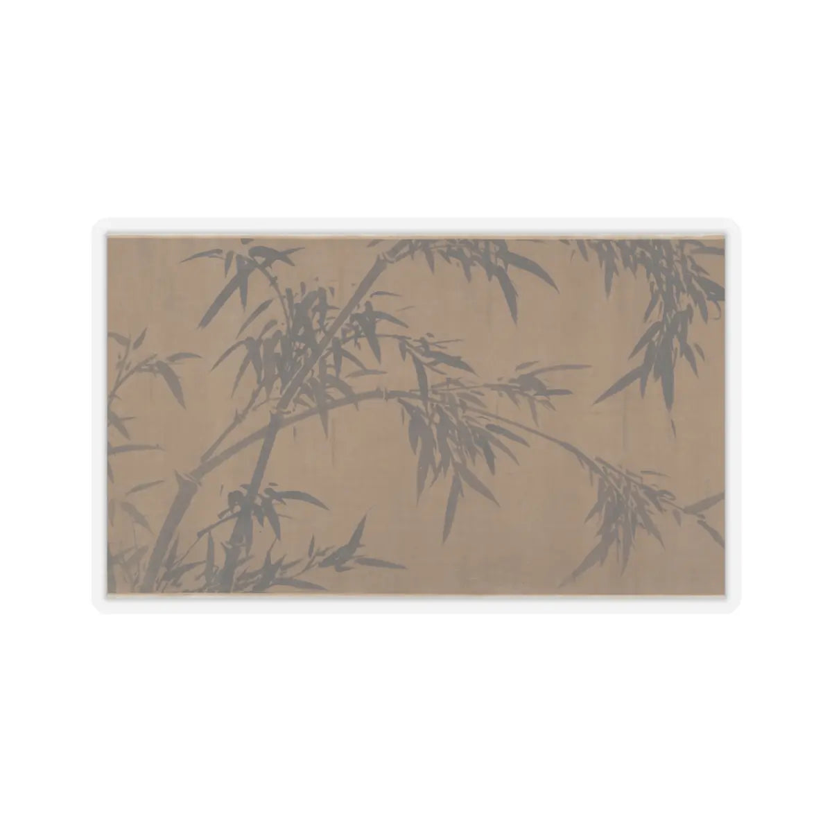 Unidentified artist - Bamboos - unknown v19 - STICKER Vinyl Kiss-Cut Decal