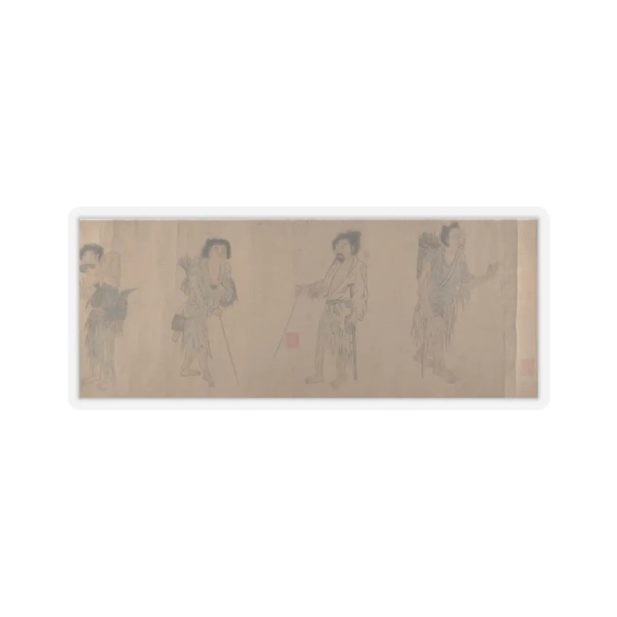 Unidentified artist - Beggars - unknown v1 - STICKER Vinyl Kiss-Cut Decal