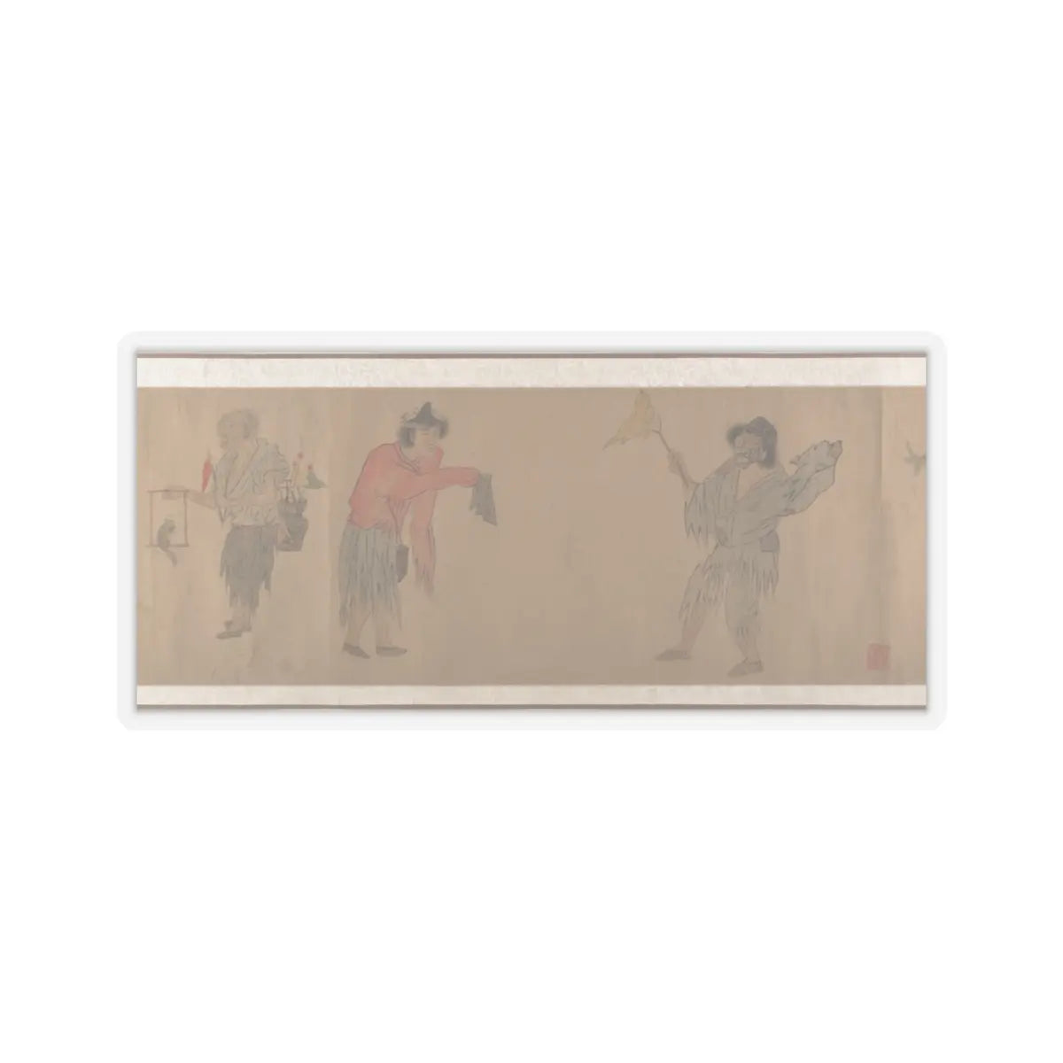 Unidentified artist - Beggars - unknown v11 - STICKER Vinyl Kiss-Cut Decal