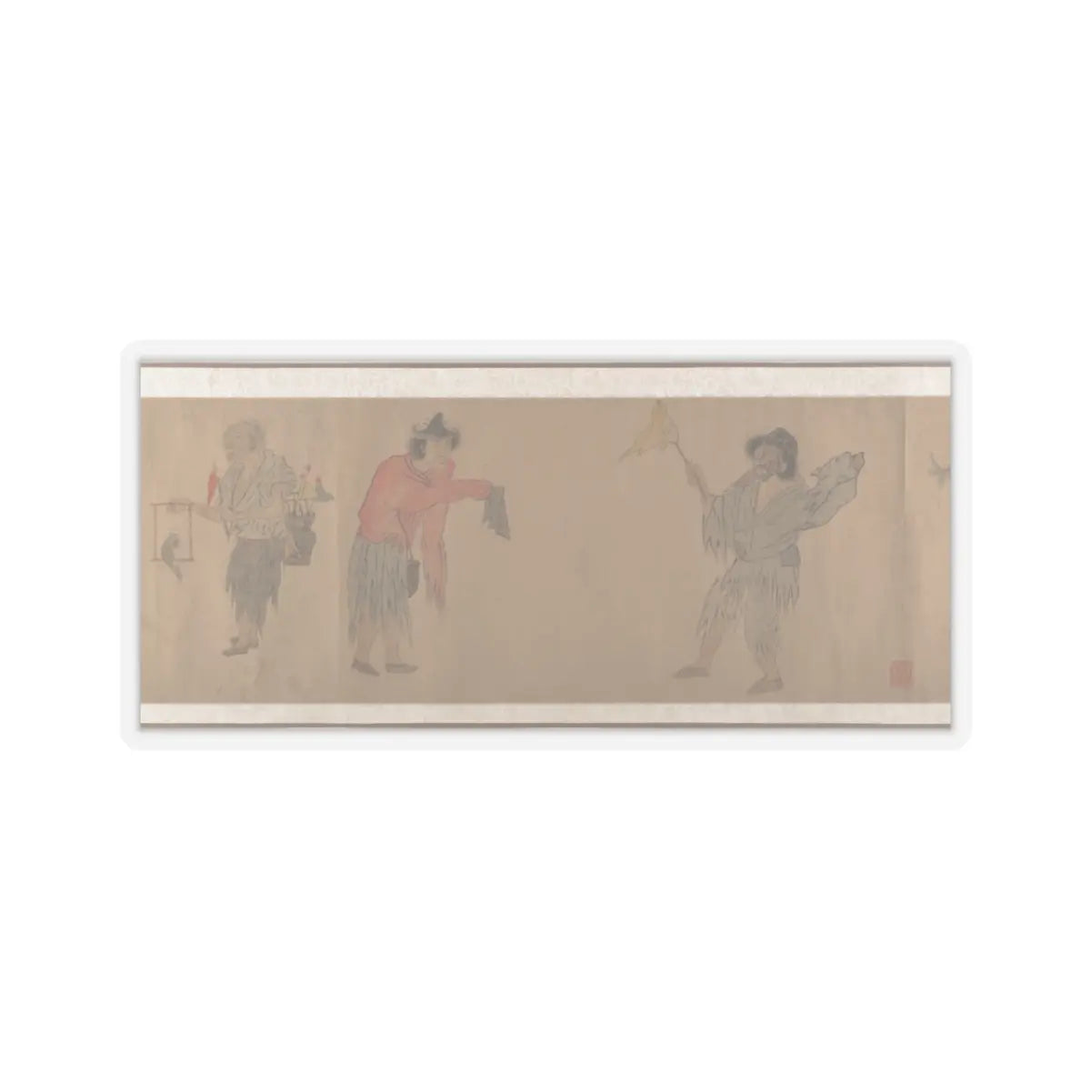 Unidentified artist - Beggars - unknown v11 - STICKER Vinyl Kiss-Cut Decal