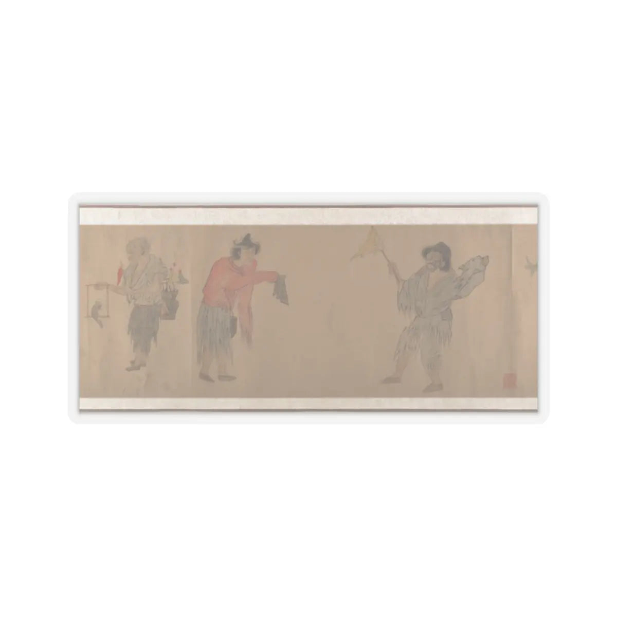 Unidentified artist - Beggars - unknown v11 - STICKER Vinyl Kiss-Cut Decal