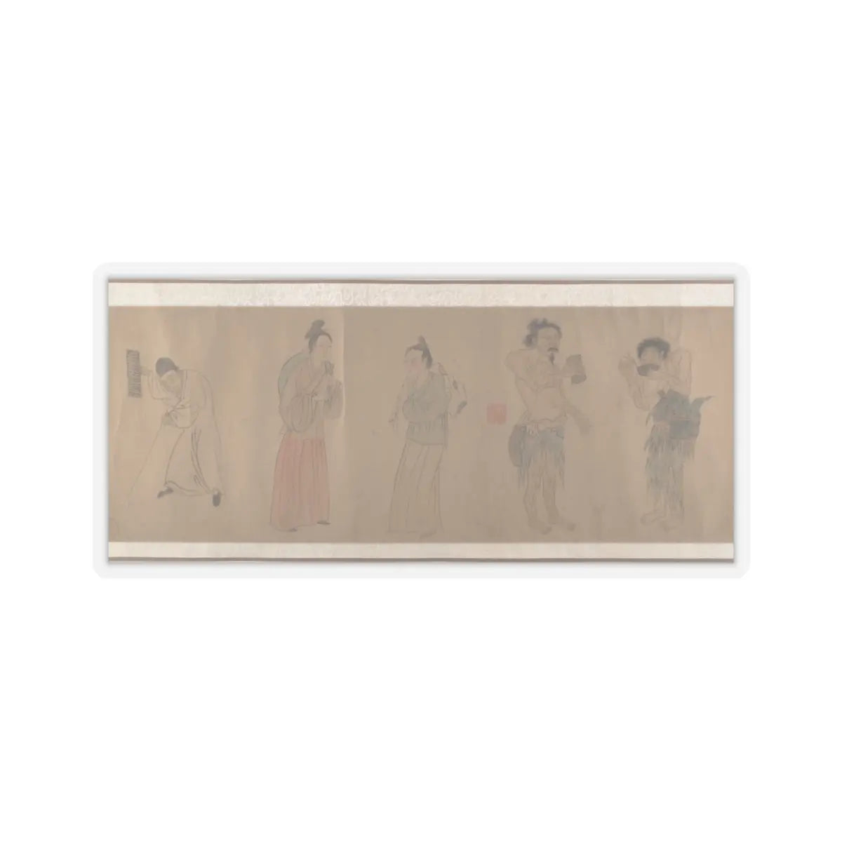 Unidentified artist - Beggars - unknown v8 - STICKER Vinyl Kiss-Cut Decal