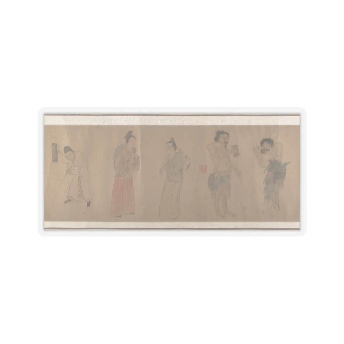 Unidentified artist - Beggars - unknown v8 - STICKER Vinyl Kiss-Cut Decal
