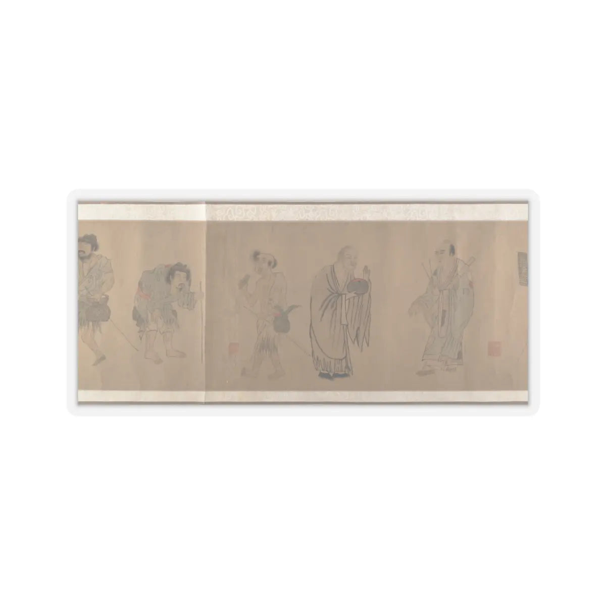 Unidentified artist - Beggars - unknown v9 - STICKER Vinyl Kiss-Cut Decal