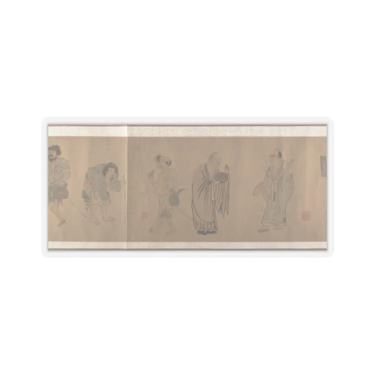 Unidentified artist - Beggars - unknown v9 - STICKER Vinyl Kiss-Cut Decal