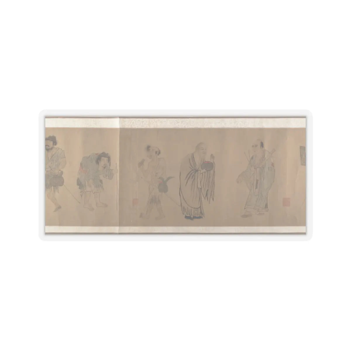 Unidentified artist - Beggars - unknown v9 - STICKER Vinyl Kiss-Cut Decal