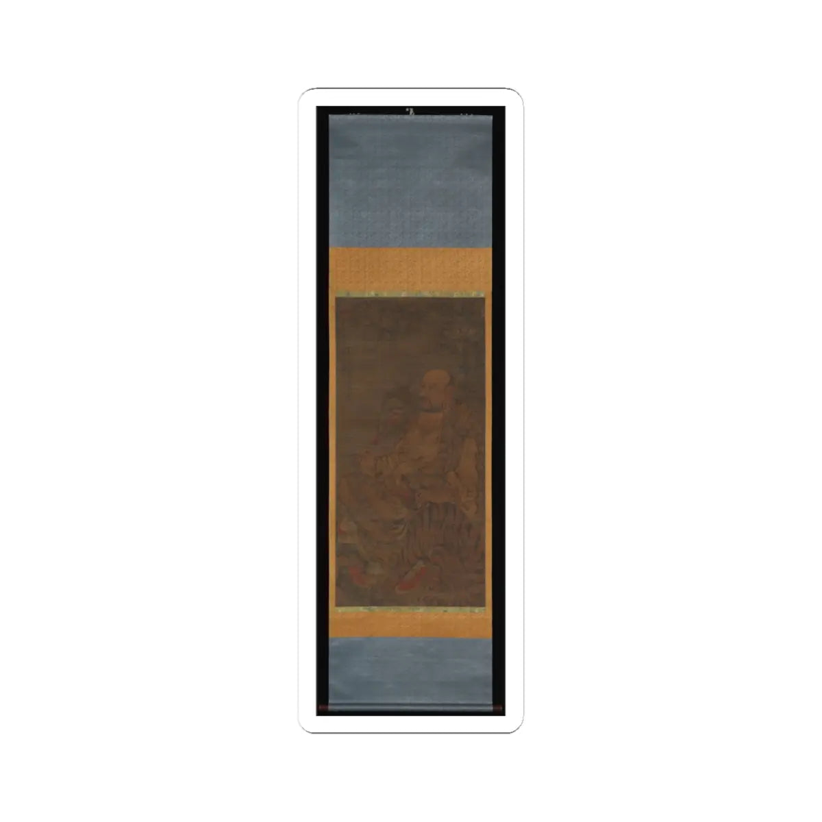 Unidentified artist - Bhadra, The Sixth Luohan - dated 1345 v2 - STICKER Vinyl Kiss-Cut Decal