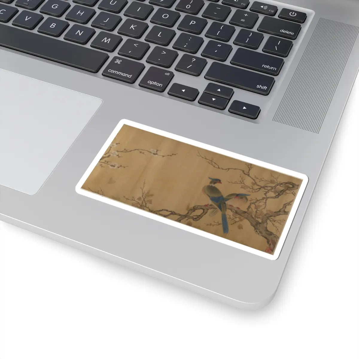 Unidentified artist - Birds on Branches - unknown v1 - STICKER Vinyl Kiss-Cut Decal