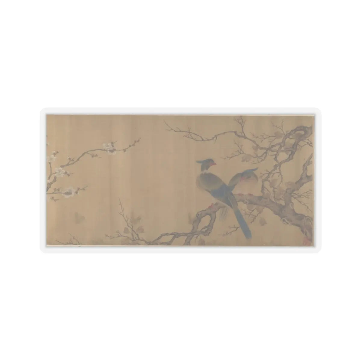 Unidentified artist - Birds on Branches - unknown v1 - STICKER Vinyl Kiss-Cut Decal