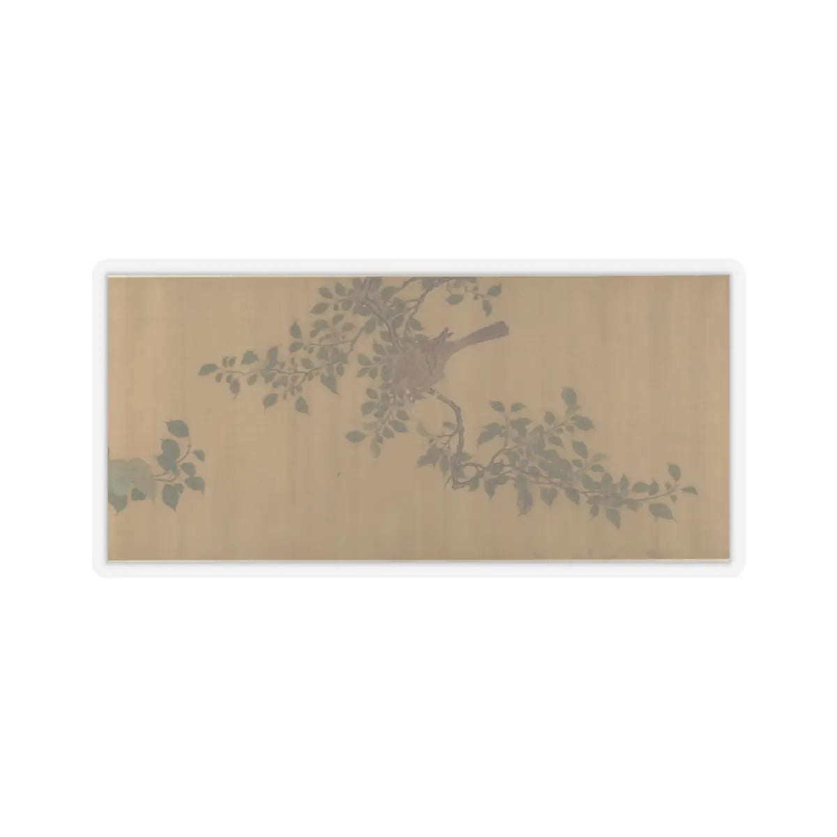 Unidentified artist - Birds on Branches - unknown v8 - STICKER Vinyl Kiss-Cut Decal