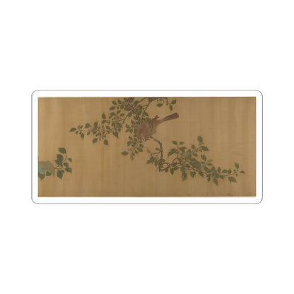Unidentified artist - Birds on Branches - unknown v8 - STICKER Vinyl Kiss-Cut Decal