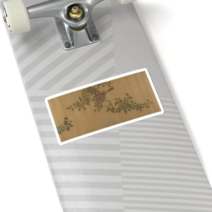 Unidentified artist - Birds on Branches - unknown v8 - STICKER Vinyl Kiss-Cut Decal