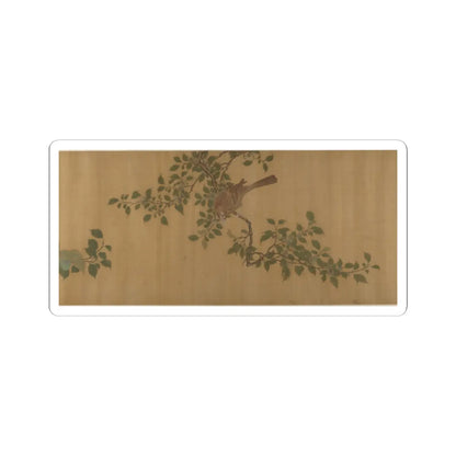 Unidentified artist - Birds on Branches - unknown v8 - STICKER Vinyl Kiss-Cut Decal
