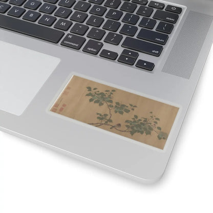 Unidentified artist - Birds on Branches - unknown v9 - STICKER Vinyl Kiss-Cut Decal