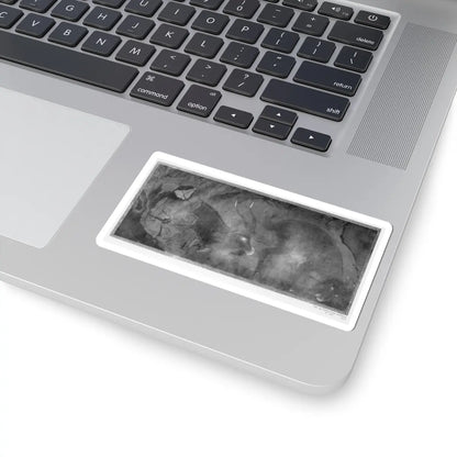 Unidentified artist - Boy with Two Goats - unknown - STICKER Vinyl Kiss-Cut Decal