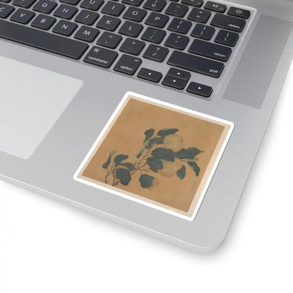 Unidentified artist - Branch of Tree with Fruit - unknown - STICKER Vinyl Kiss-Cut Decal