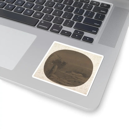 Unidentified artist - Bridge in Snow - late 10th century - STICKER Vinyl Kiss-Cut Decal