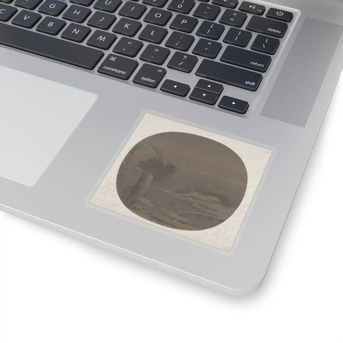 Unidentified artist - Bridge in Snow - late 10th century - STICKER Vinyl Kiss-Cut Decal