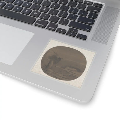 Unidentified artist - Bridge in Snow - late 10th century - STICKER Vinyl Kiss-Cut Decal