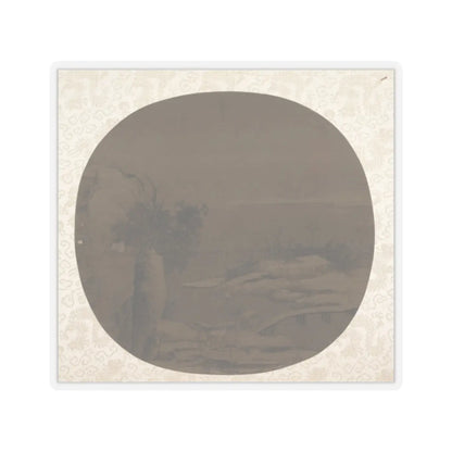 Unidentified artist - Bridge in Snow - late 10th century - STICKER Vinyl Kiss-Cut Decal