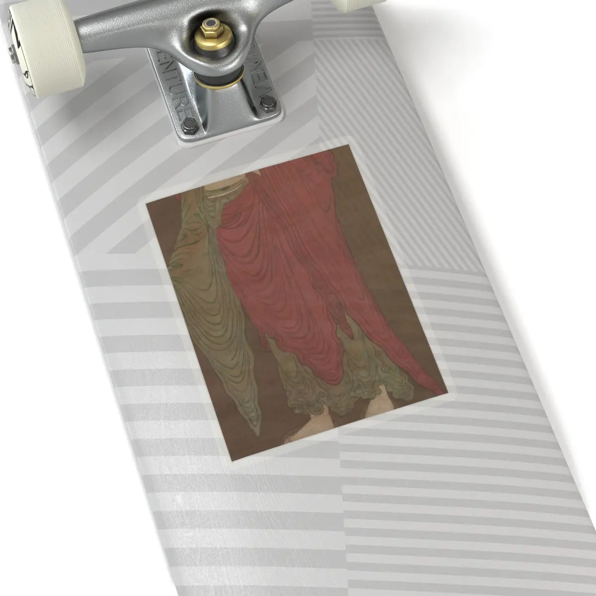 Unidentified artist - Buddha Amitabha Descending from his Pure Land - 13th century v4 - STICKER Vinyl Kiss-Cut Decal