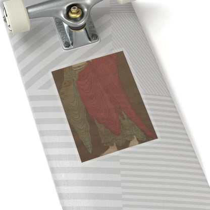 Unidentified artist - Buddha Amitabha Descending from his Pure Land - 13th century v4 - STICKER Vinyl Kiss-Cut Decal