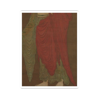 Unidentified artist - Buddha Amitabha Descending from his Pure Land - 13th century v4 - STICKER Vinyl Kiss-Cut Decal