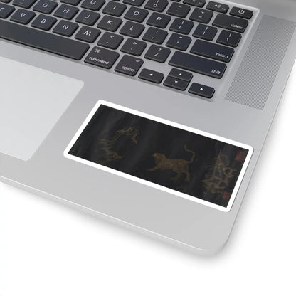 Unidentified artist - Buddhist Scroll- The Eighteen Luohans - unknown v1 - STICKER Vinyl Kiss-Cut Decal