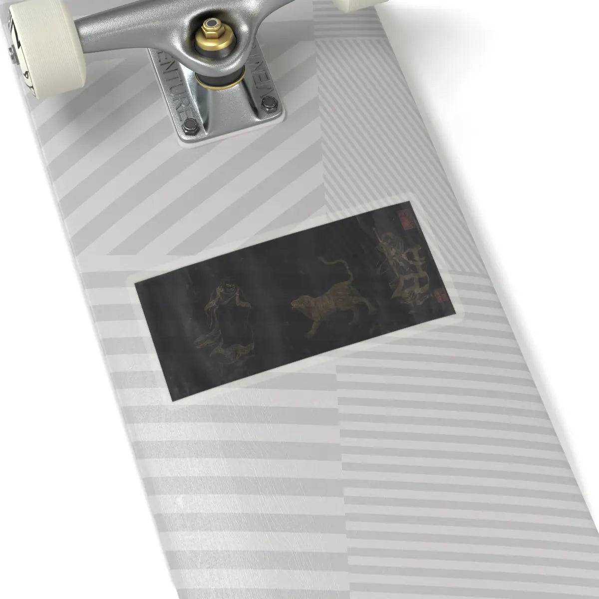 Unidentified artist - Buddhist Scroll- The Eighteen Luohans - unknown v1 - STICKER Vinyl Kiss-Cut Decal